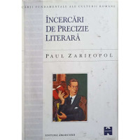 INCERCARI DE PRECIZIE LITERARA INCERCARI DE PRECIZIE LITERARA