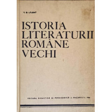 ISTORIA LITERATURII ROMANE VECHI PARTEA A III-A