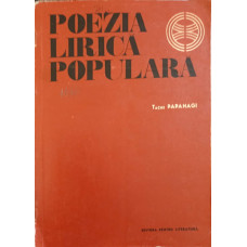 POEZIA LIRICA POPULARA