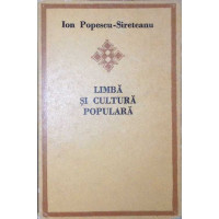 LIMBA SI CULTURA POPULARA LIMBA SI CULTURA POPULARA