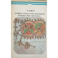 ISTORIA LITERATURII ROMANESTI INTRODUCERE SINTETICA