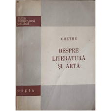 DESPRE LITERATURA SI ARTA