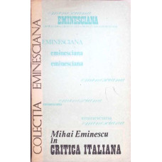 MIHAI EMINESCU IN CRITICA ITALIANA