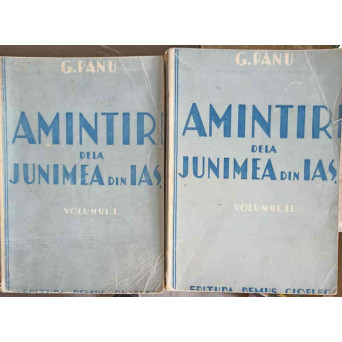 AMINTIRI DE LA JUNIMEA DIN IASI VOL.1-2