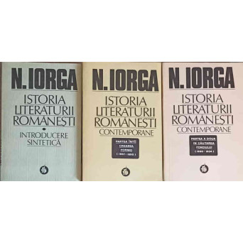 ISTORIA LITERATURII ROMANESTI CONTEMPORANE VOL.1-3