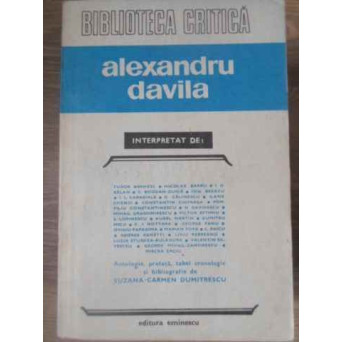 ALEXANDRU DAVILA INTERPRETAT