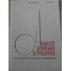 ANALIZE LITERARE SI STILISTICE