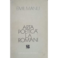 ARTA POETICA LA ROMANI ARTA POETICA LA ROMANI