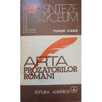 ARTA PROZATORILOR ROMANI