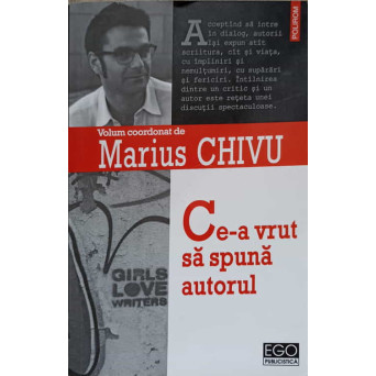 CE-A VRUT SA SPUNA AUTORUL