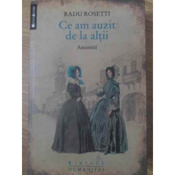 CE AM AUZIT DE LA ALTII AMINTIRI