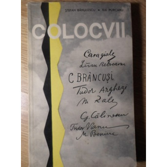 COLOCVII. ARTISTUL SI EPOCA