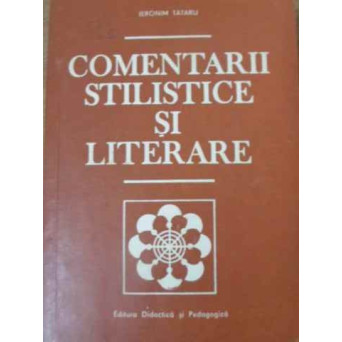 COMENTARII STILISTICE SI LITERARE