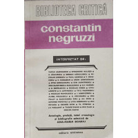 CONSTANTIN NEGRUZZI INTERPRETAT CONSTANTIN NEGRUZZI INTERPRETAT