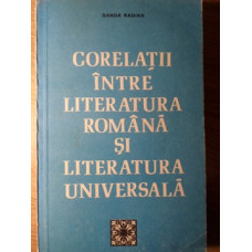 CORELATII INTRE LITERATURA ROMANA SI LITERATURA UNIVERSALA
