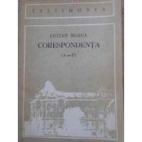 CORESPONDENTA (A-F)