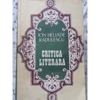 CRITICA LITERARA