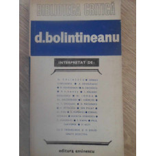 D. BOLINTINEANU INTERPRETAT