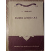 DESPRE LITERATURA