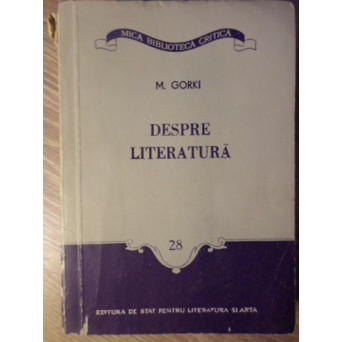 DESPRE LITERATURA