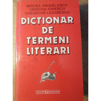 DICTIONAR DE TERMENI LITERARI