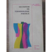DICTIONAR DE TERMINOLOGIE POETICA DICTIONAR DE TERMINOLOGIE POETICA