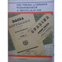 DIN PRESA LITERARA ROMANEASCA A SECOLULUI XIX