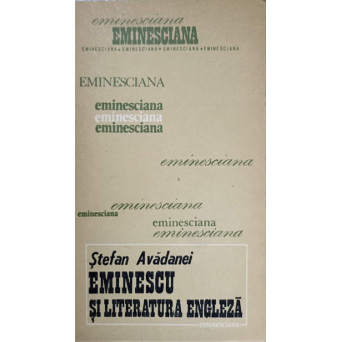 EMINESCU SI LITERATURA ENGLEZA