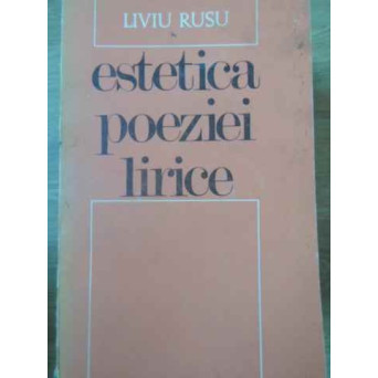 ESTETICA POEZIEI LIRICE