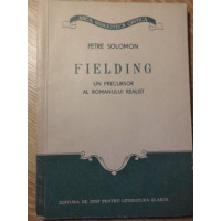 FIELDING UN PRECURSOR AL ROMANULUI REALIST FIELDING UN PRECURSOR AL ROMANULUI REALIST