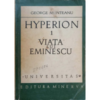 HYPERION 1 VIATA LUI EMINESCU HYPERION 1 VIATA LUI EMINESCU