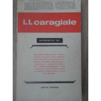 I.L. CARAGIALE INTERPRETAT