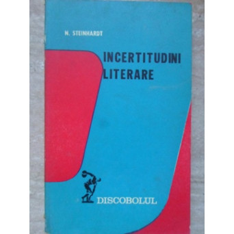 INCERTITUDINI LITERARE