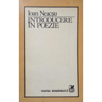INTRODUCERE IN POEZIE INTRODUCERE IN POEZIE