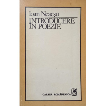 INTRODUCERE IN POEZIE