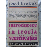 INTRODUCERE IN TEORIA VERSIFICATIEI INTRODUCERE IN TEORIA VERSIFICATIEI