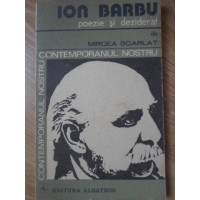 ION BARBU POEZIE SI DEZIDERAT ION BARBU POEZIE SI DEZIDERAT