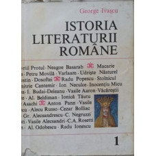 ISTORIA LITERATURII ROMANE VOL.1