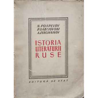 ISTORIA LITERATURII RUSE