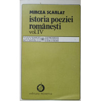 ISTORIA POEZIEI ROMANESTI VOL.4 ISTORIA POEZIEI ROMANESTI VOL.4