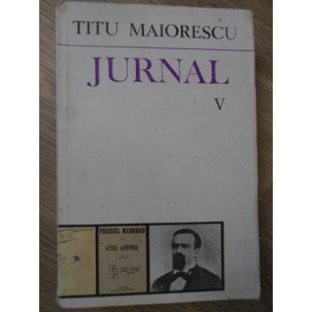 JURNAL VOL.V (10/22 IULIE 1864-7/19 NOIEMBRIE 1866)