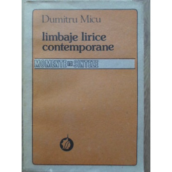 LIMBAJE LIRICE CONTEMPORANE