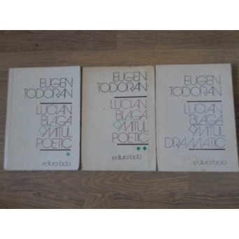 LUCIAN BLAGA MITUL POETIC VOL.1-2 + MITUL DRAMATIC