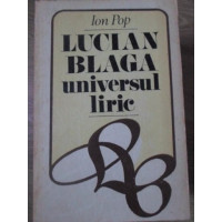 LUCIAN BLAGA UNIVERSUL LIRIC LUCIAN BLAGA UNIVERSUL LIRIC