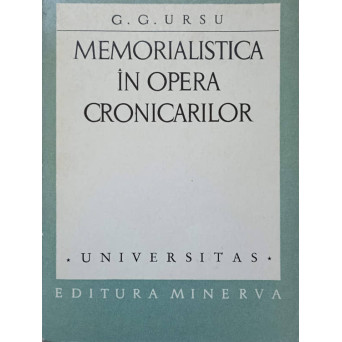 MEMORIALISTICA IN OPERA CRONICARILOR