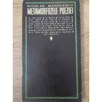 METAMORFOZELE POEZIEI METAMORFOZELE POEZIEI