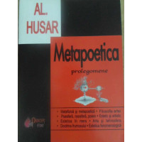 METAPOETICA. PROLEGOMENE METAPOETICA. PROLEGOMENE