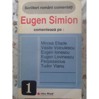 MIRCEA ELIADE, V. VOICULESCU, E. LOVINESCU, PERPESSICIUS, TUDOR VIANU