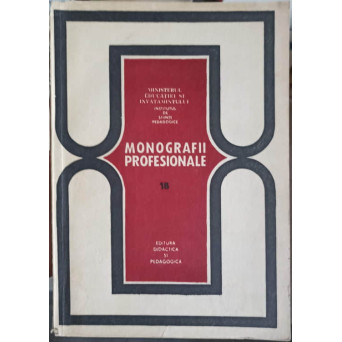 MONOGRAFII PROFESIONALE