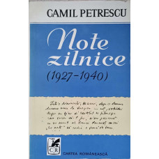 NOTE ZILNICE (1927-1940)